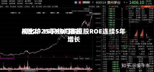 A股2025年ROE排名
榜出炉 15只热门赛道股ROE连续5年增长-第3张图片