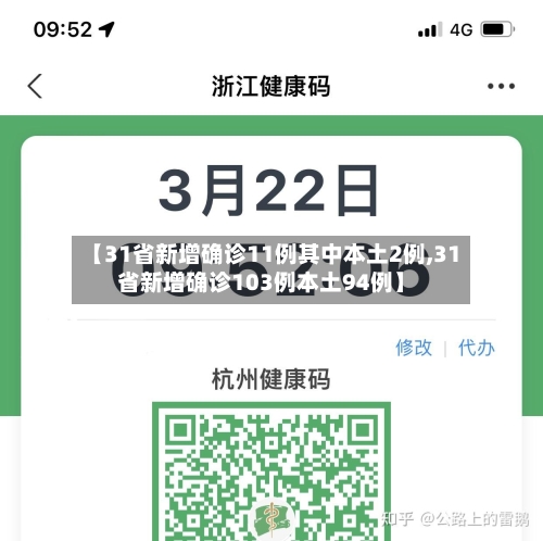 【31省新增确诊11例其中本土2例,31省新增确诊103例本土94例】-第3张图片