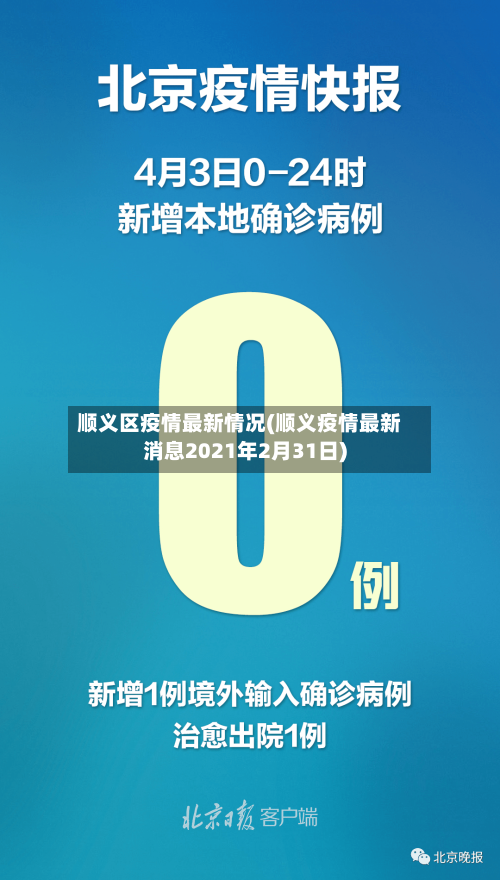 顺义区疫情最新情况(顺义疫情最新消息2021年2月31日)