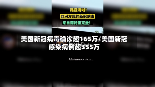 美国新冠病毒确诊超165万/美国新冠感染病例超355万