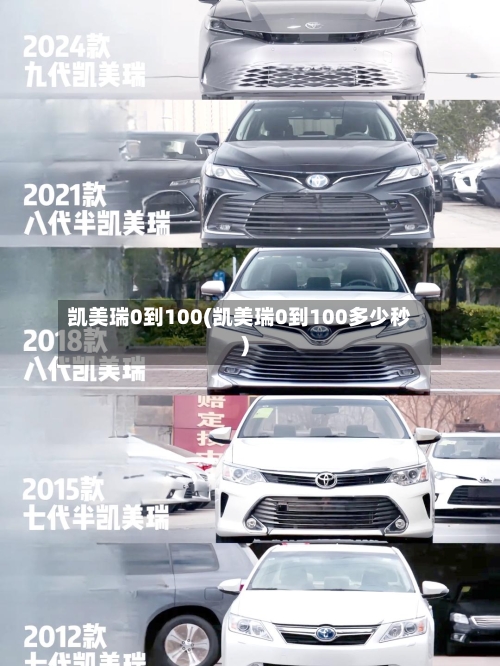 凯美瑞0到100(凯美瑞0到100多少秒)