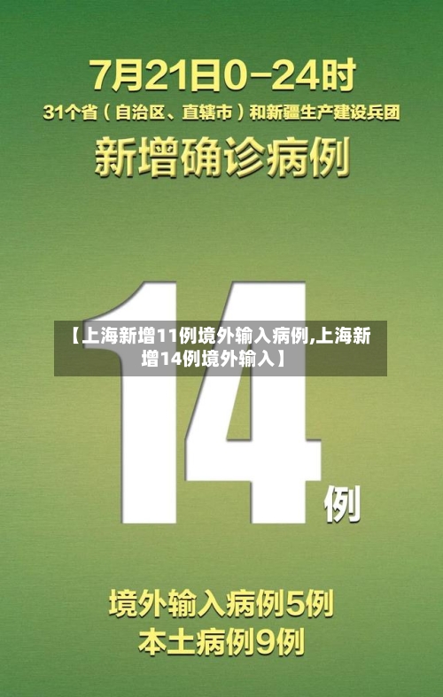 【上海新增11例境外输入病例,上海新增14例境外输入】