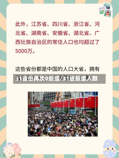 31省份再次0新增/31省新增人数
