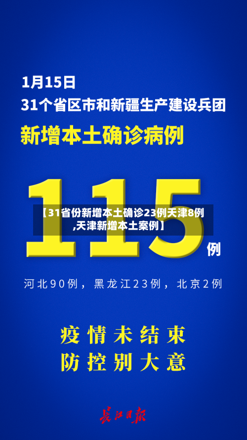 【31省份新增本土确诊23例天津8例,天津新增本土案例】