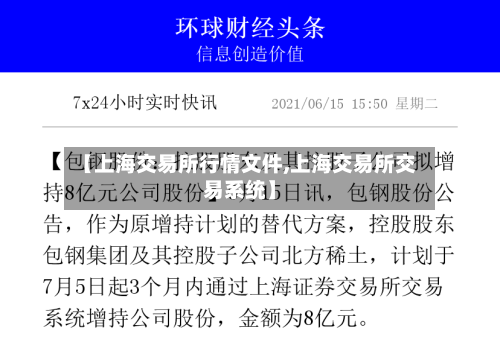 【上海交易所行情文件,上海交易所交易系统】