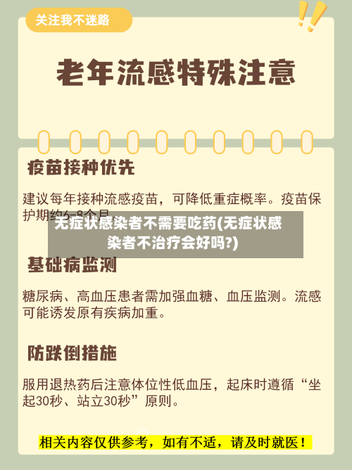 无症状感染者不需要吃药(无症状感染者不治疗会好吗?)