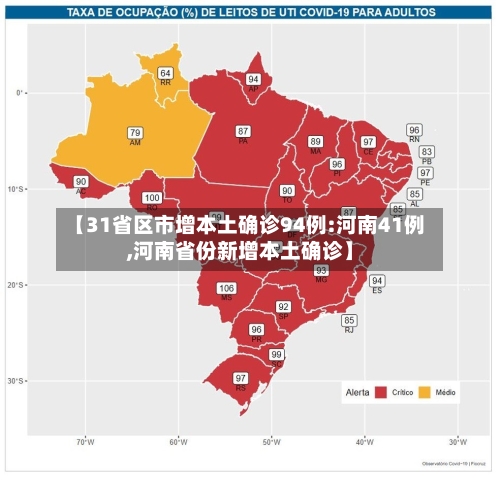 【31省区市增本土确诊94例:河南41例,河南省份新增本土确诊】