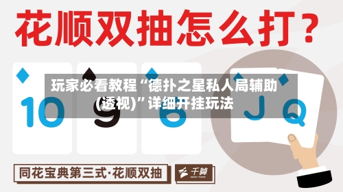 玩家必看教程“德扑之星私人局辅助(透视)”详细开挂玩法