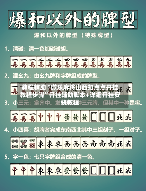 教程辅助“微乐麻将山西扣点点开挂教程步骤”开挂辅助脚本+详细开挂安装教程