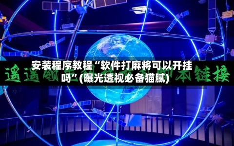 安装程序教程“软件打麻将可以开挂吗”(曝光透视必备猫腻)
