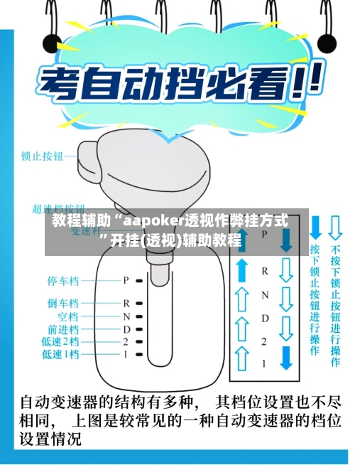 教程辅助“aapoker透视作弊挂方式”开挂(透视)辅助教程