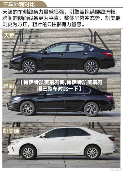 【帕萨特凯美瑞雅阁,帕萨特凯美瑞雅阁三款车对比一下】
