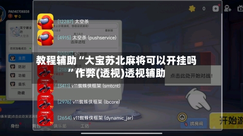 教程辅助“大宝苏北麻将可以开挂吗”作弊(透视)透视辅助