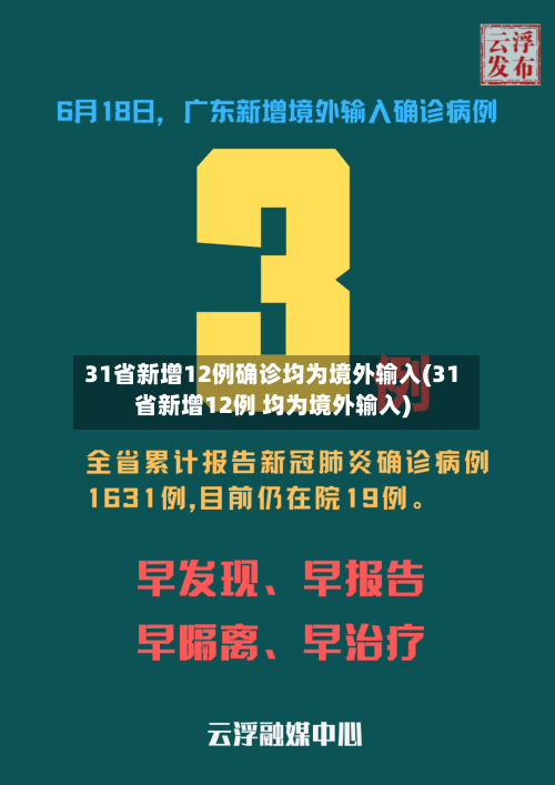 31省新增12例确诊均为境外输入(31省新增12例 均为境外输入)