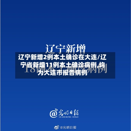辽宁新增2例本土确诊在大连/辽宁省新增11例本土确诊病例,均为大连市报告病例