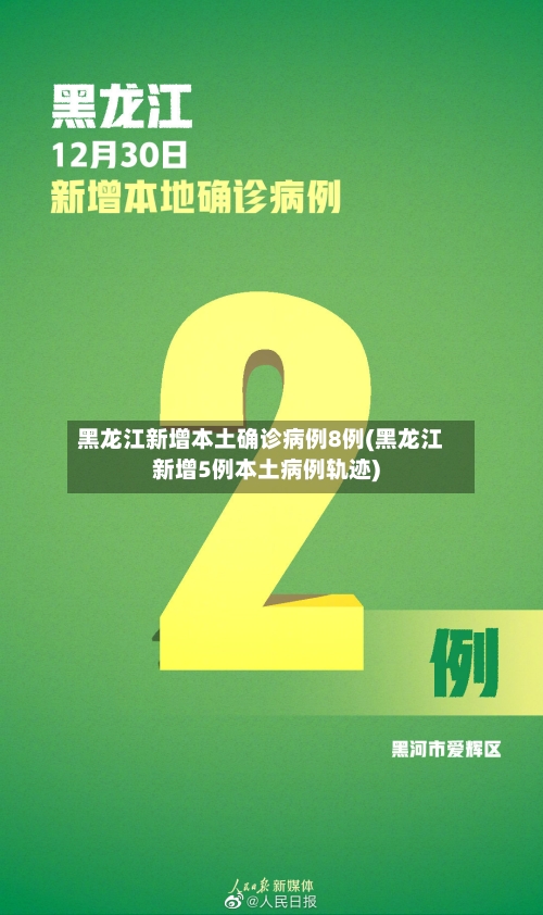 黑龙江新增本土确诊病例8例(黑龙江新增5例本土病例轨迹)