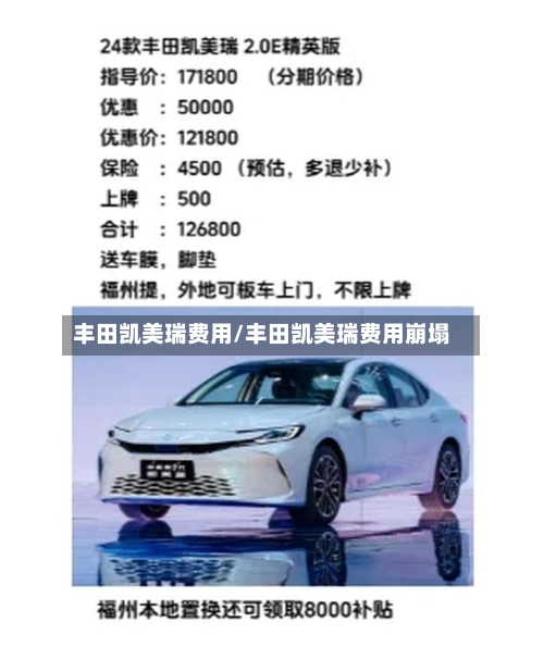 丰田凯美瑞费用/丰田凯美瑞费用崩塌