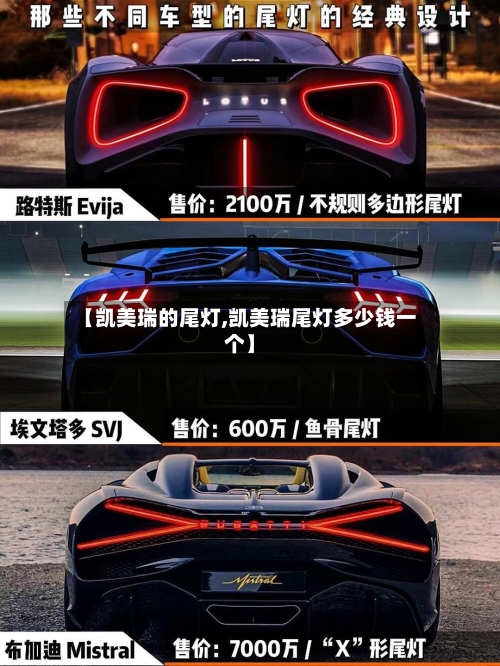 【凯美瑞的尾灯,凯美瑞尾灯多少钱一个】
