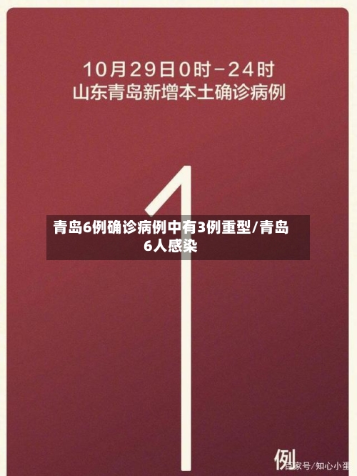 青岛6例确诊病例中有3例重型/青岛6人感染