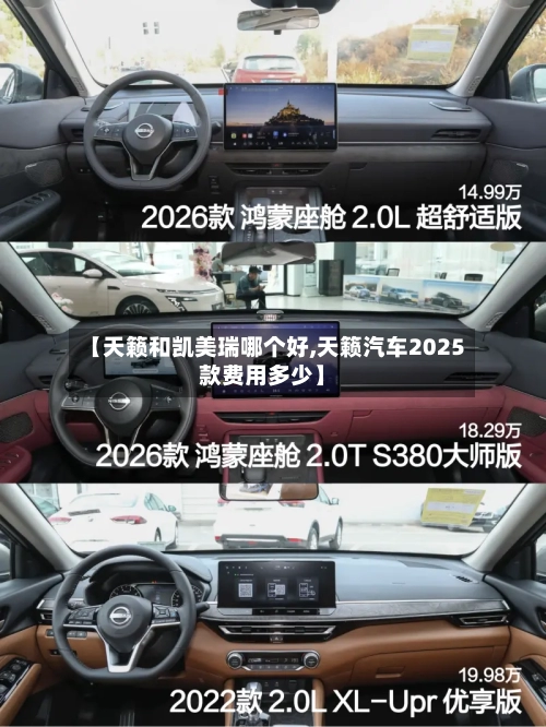 【天籁和凯美瑞哪个好,天籁汽车2025款费用多少】