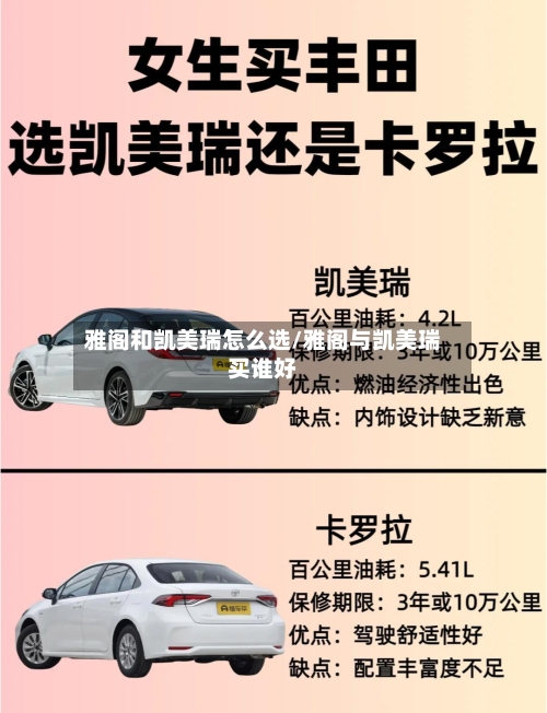 雅阁和凯美瑞怎么选/雅阁与凯美瑞买谁好
