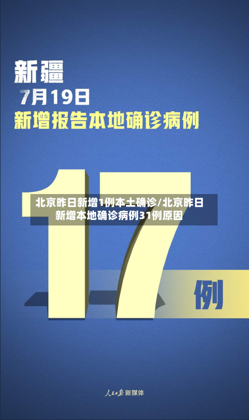 北京昨日新增1例本土确诊/北京昨日新增本地确诊病例31例原因