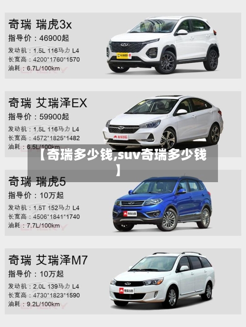 【奇瑞多少钱,suv奇瑞多少钱】