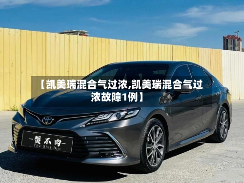 【凯美瑞混合气过浓,凯美瑞混合气过浓故障1例】