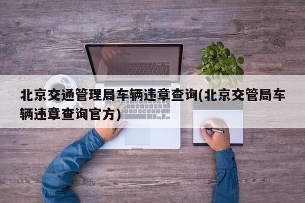 北京交通管理局车辆违章查询(北京交管局车辆违章查询官方)