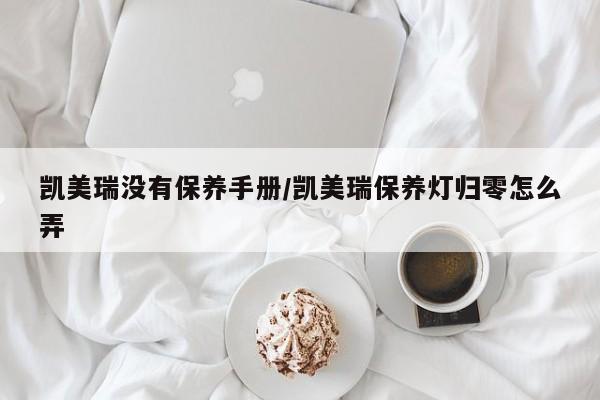 凯美瑞没有保养手册/凯美瑞保养灯归零怎么弄